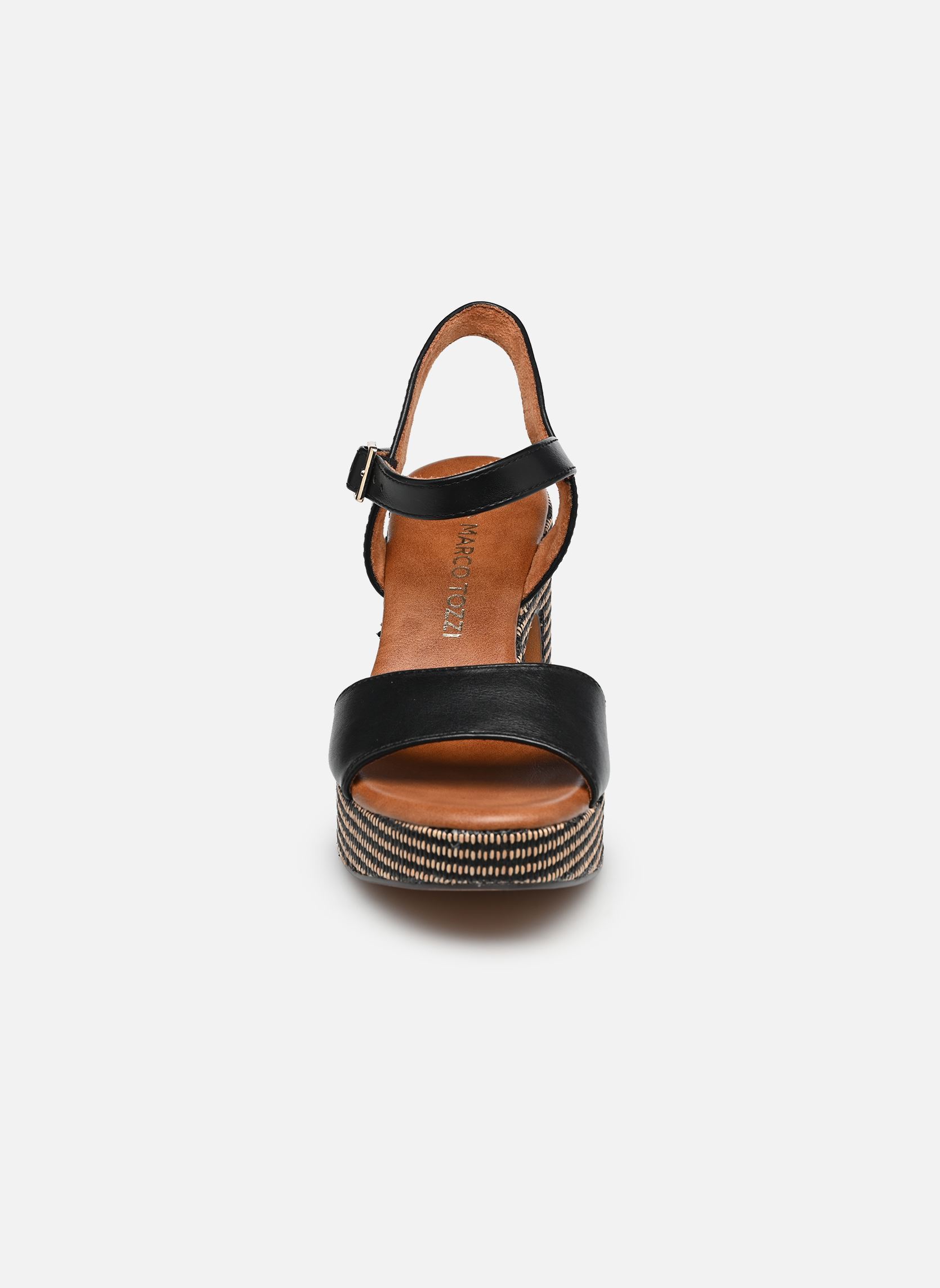 Sandalen 28008-42 dames zwart Marco Tozzi Sandalen 28008-42 dames zwart BLACK COMB