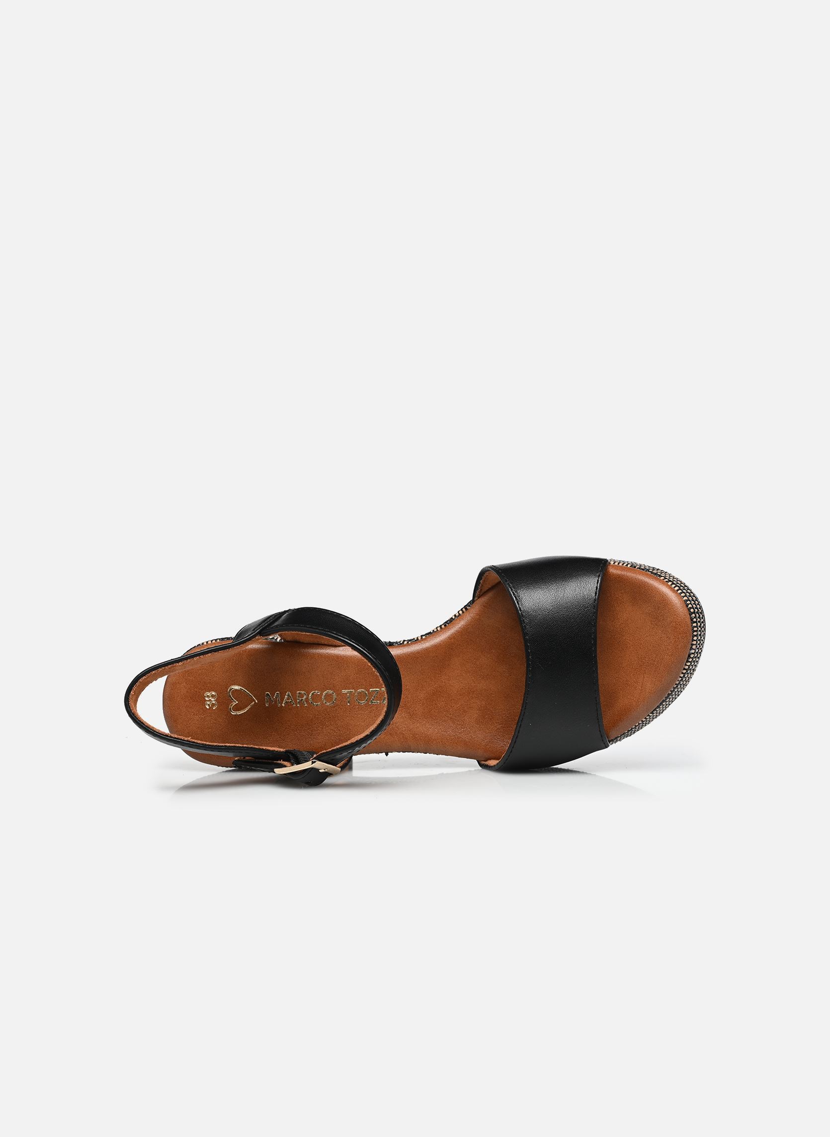 Sandalen 28008-42 dames zwart Marco Tozzi Sandalen 28008-42 dames zwart BLACK COMB