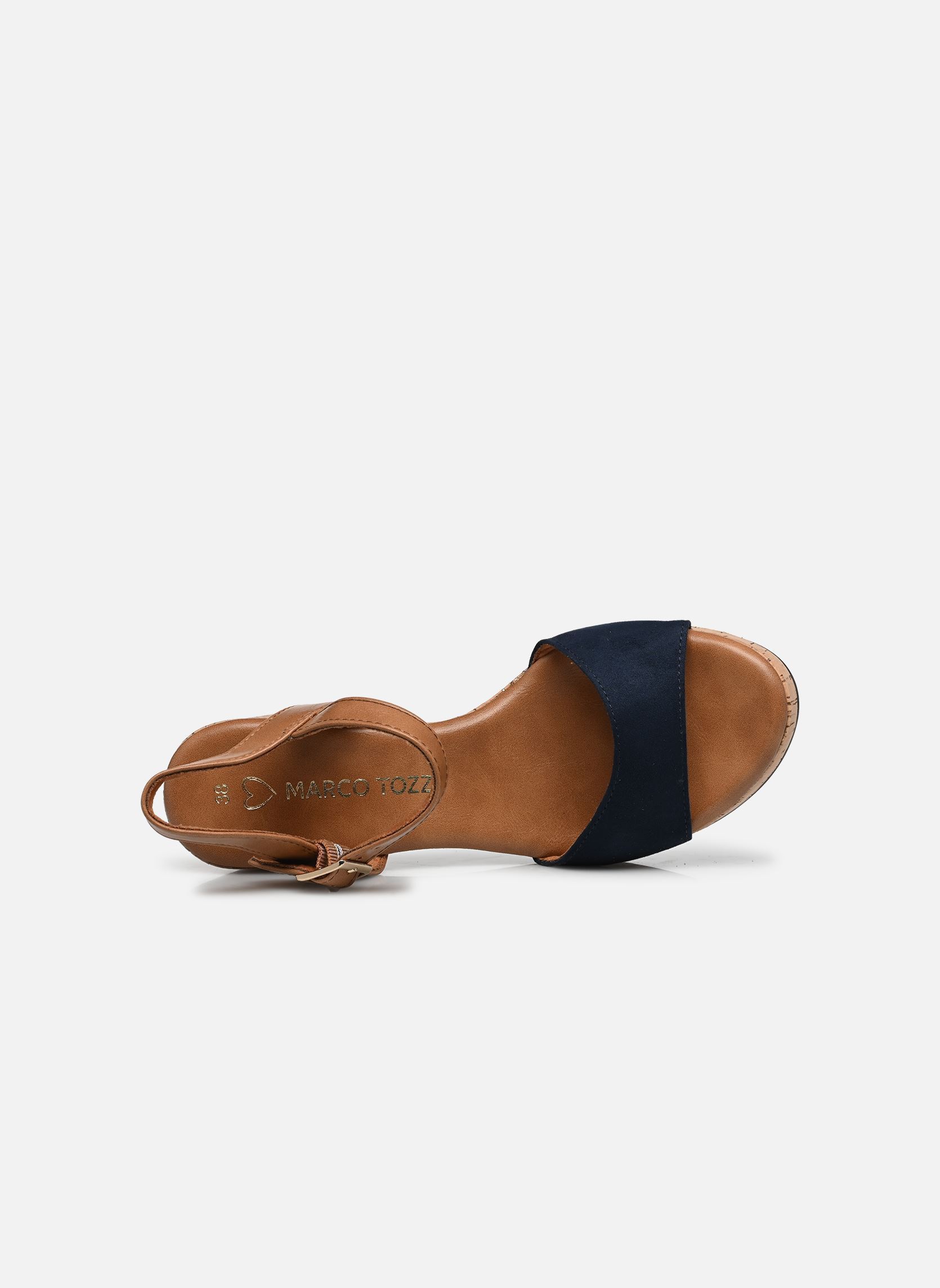 Sandales 28008-42 femme bleu Marco Tozzi Sandales 28008-42 femme bleu NAVY COMB