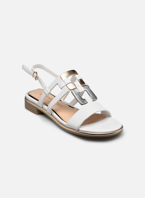 Marco Tozzi Platte sandalen 28106-44 dames wit