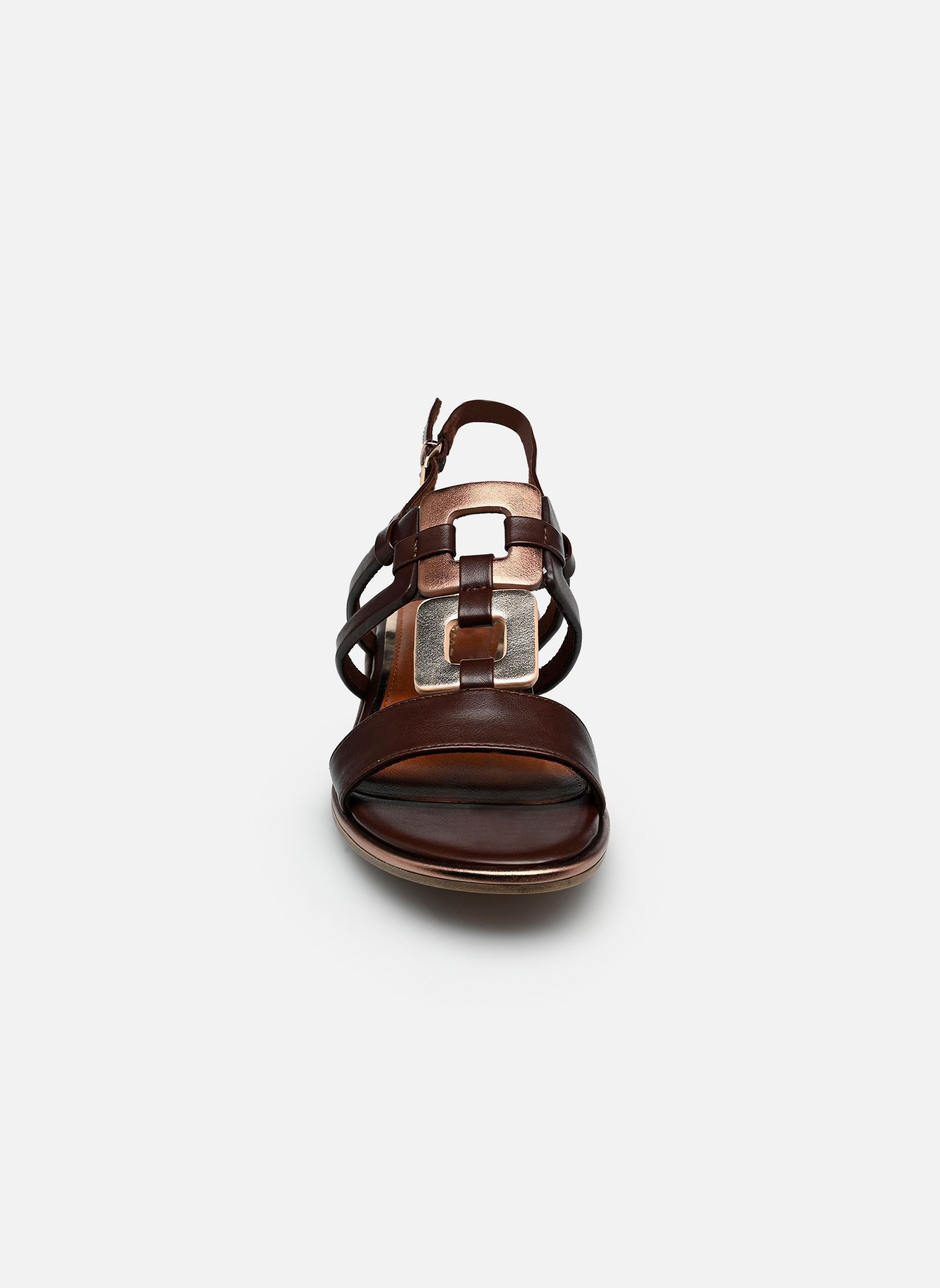 Flache Sandalen 28106-44 damen braun Marco Tozzi Flache Sandalen 28106-44 damen braun MOCCA COMB