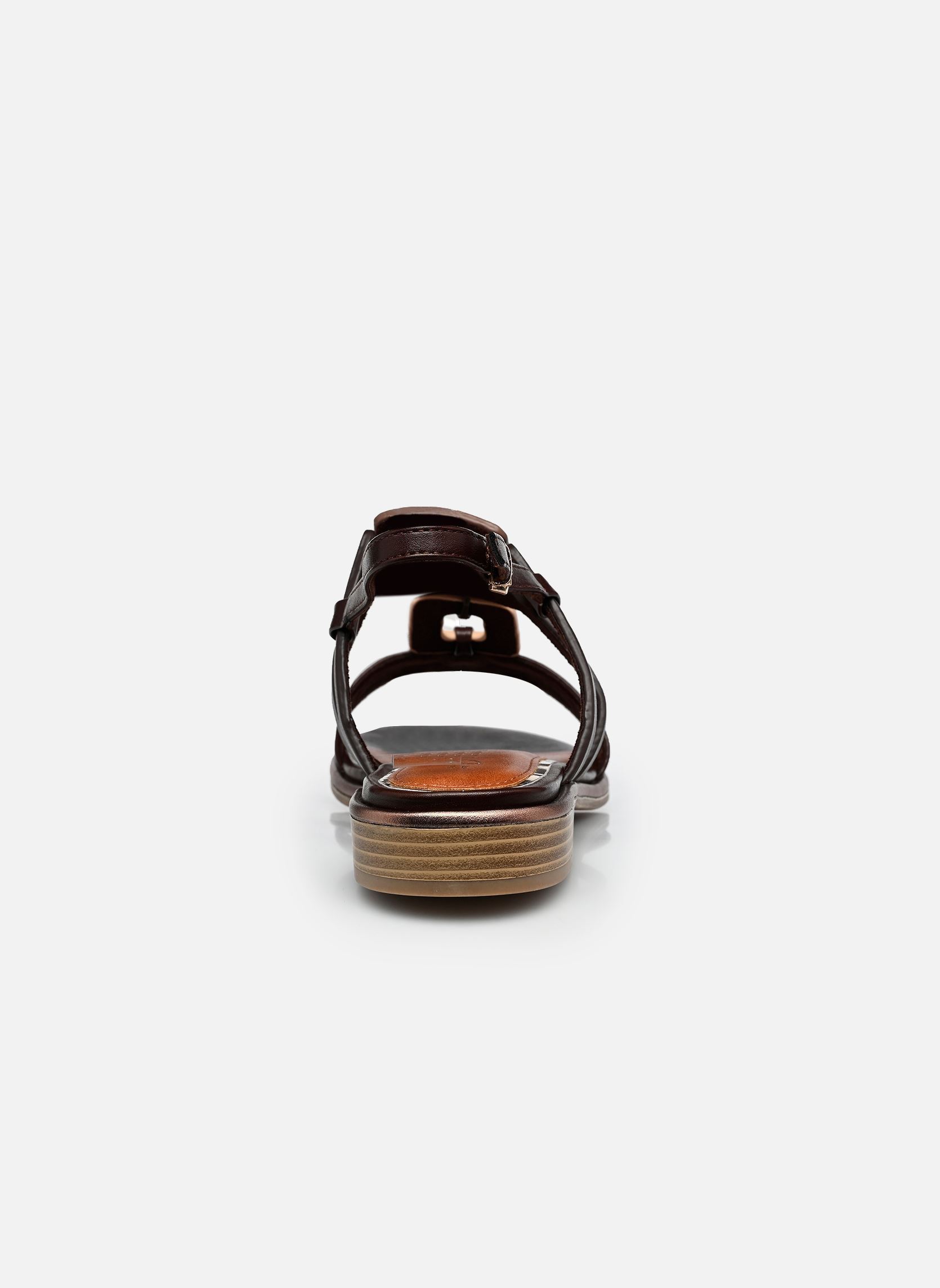 Flache Sandalen 28106-44 damen braun Marco Tozzi Flache Sandalen 28106-44 damen braun MOCCA COMB