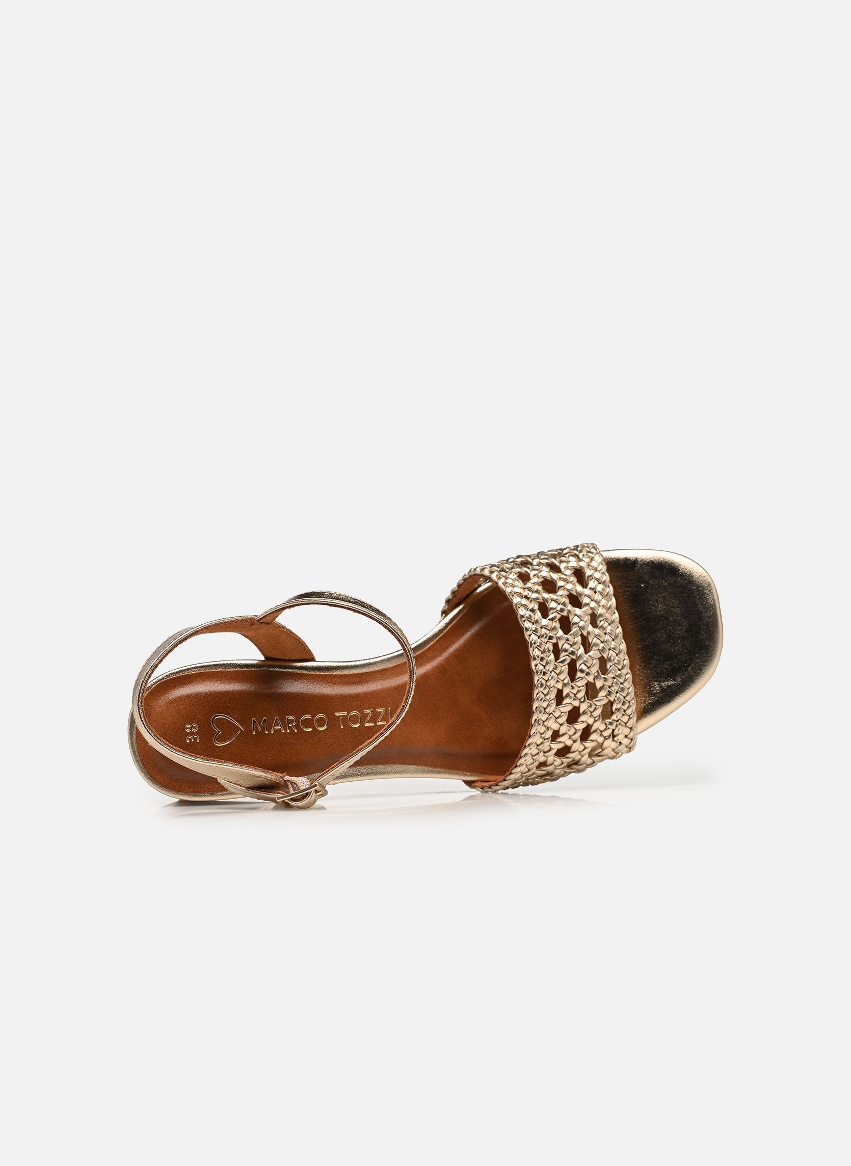Sandalen 28382-44 damen gold und bronze Marco Tozzi Sandalen 28382-44 damen gold und bronze GOLD