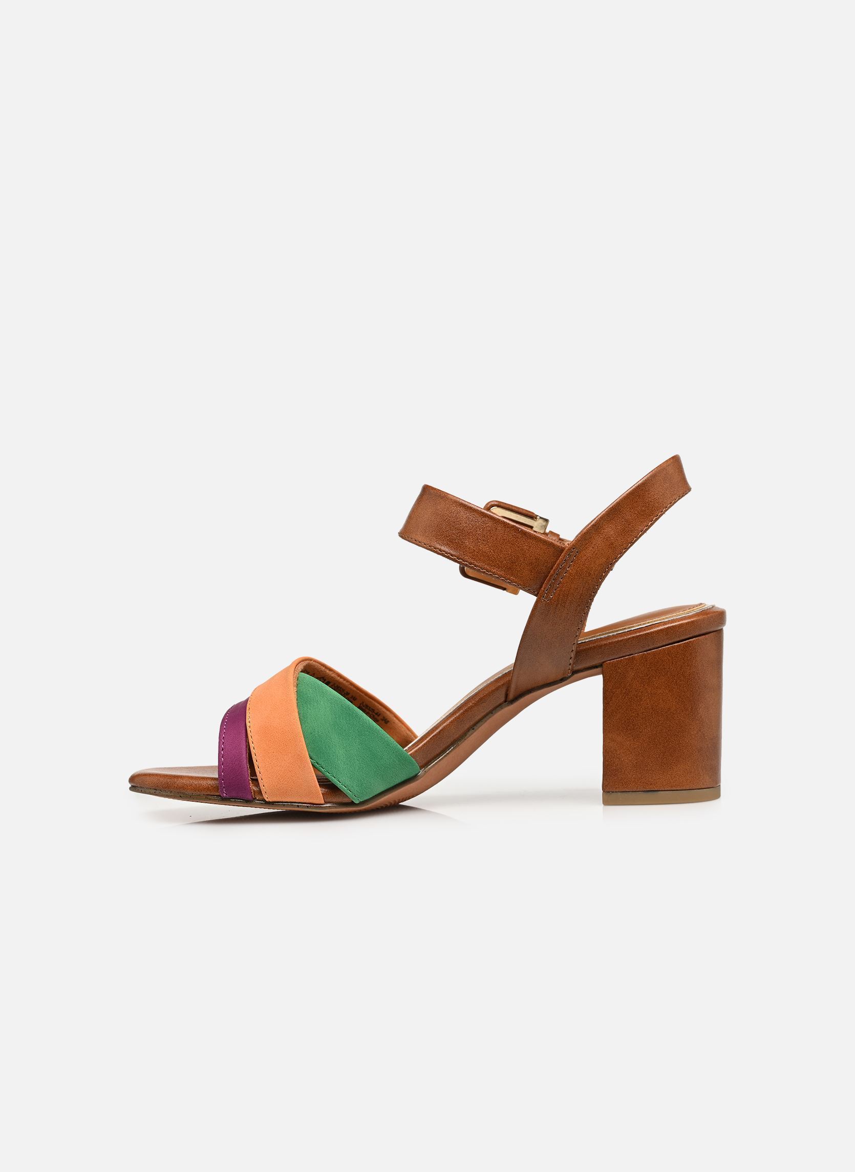 Sandales 28325-44 femme multicolore Marco Tozzi Sandales 28325-44 femme multicolore COGNAC MULTI