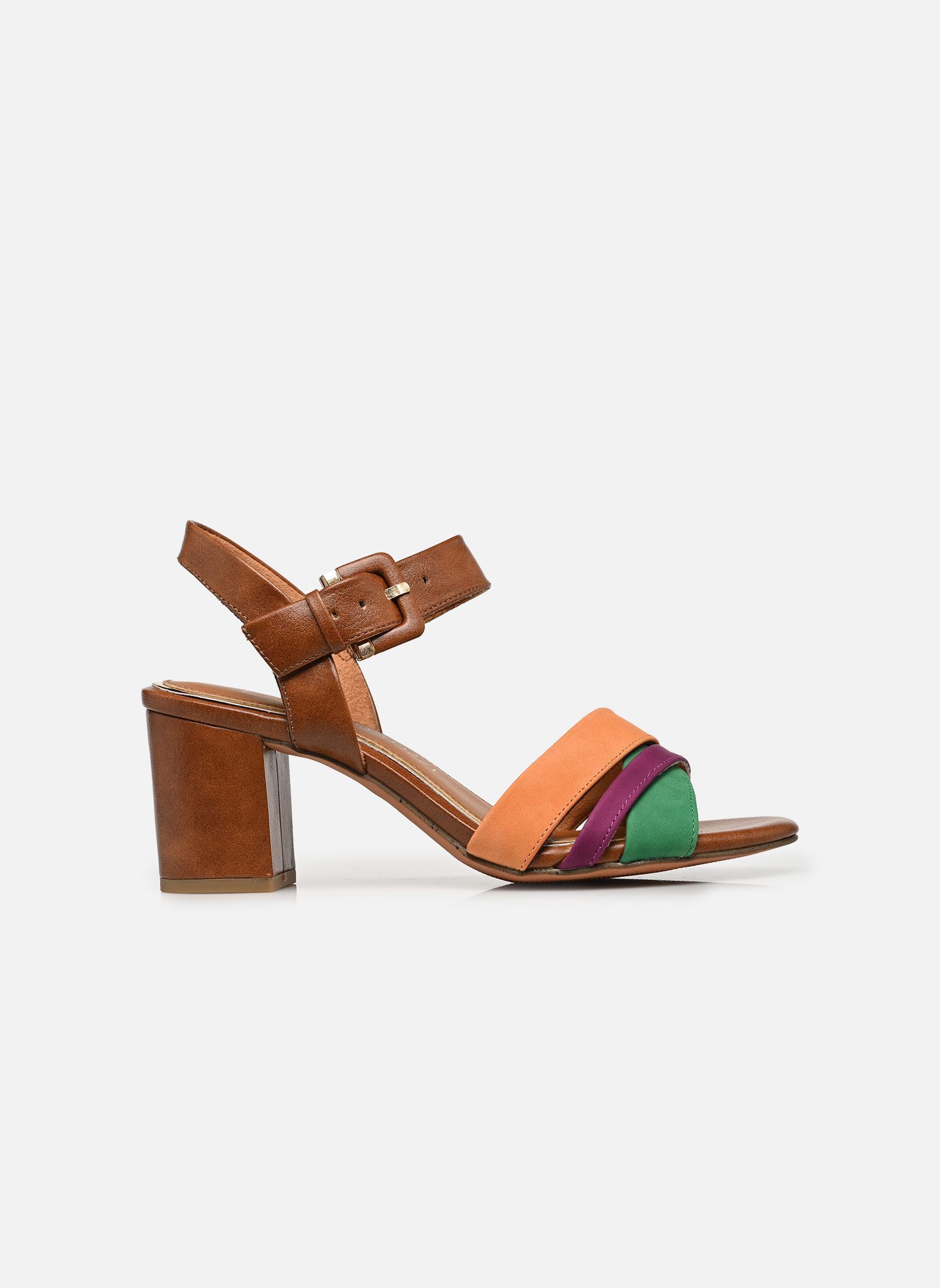 Sandales 28325-44 femme multicolore Marco Tozzi Sandales 28325-44 femme multicolore COGNAC MULTI