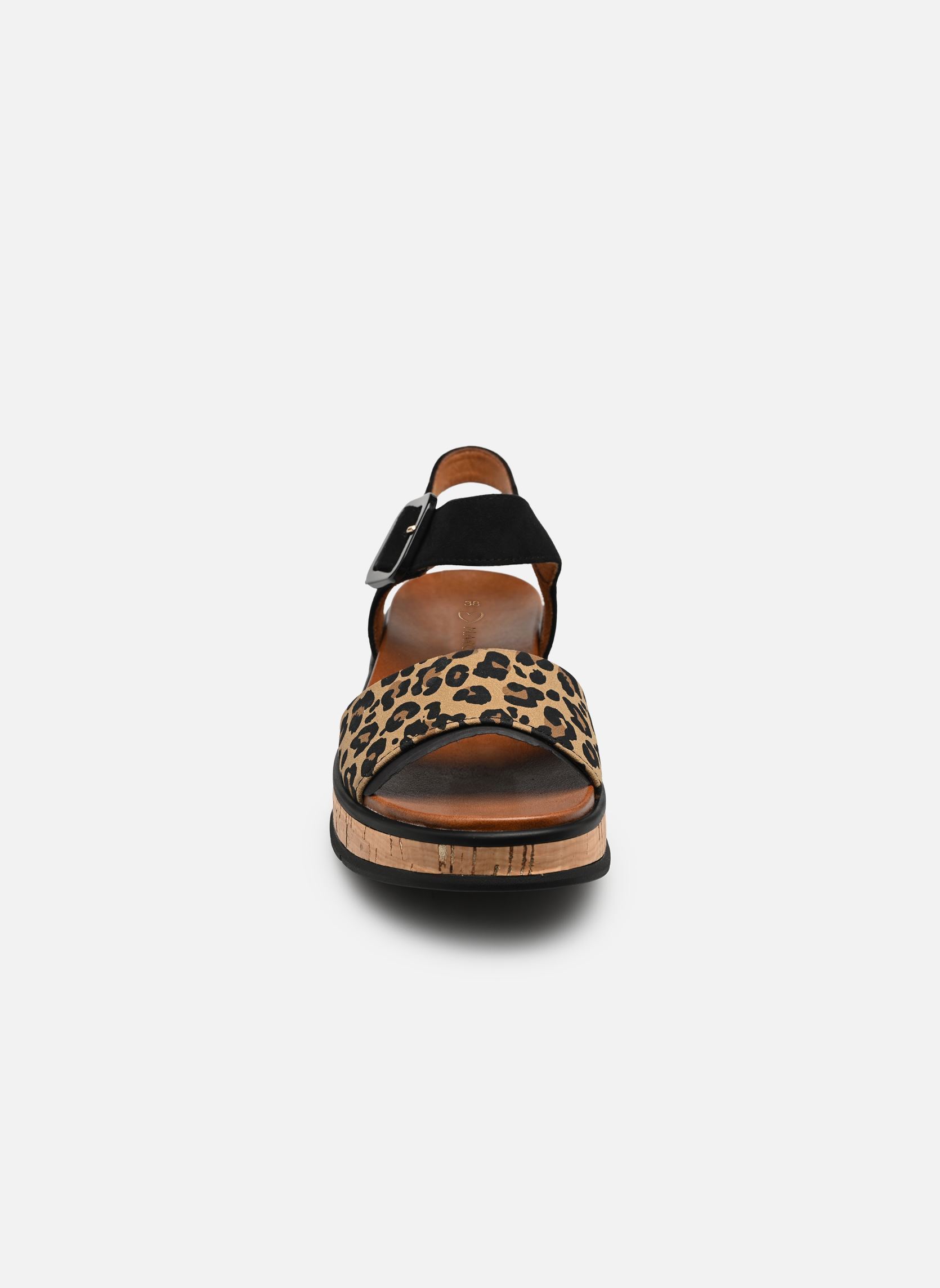 Sandales compensées et plateformes 28500-46 femme noir Marco Tozzi Sandales compensées et plateformes 28500-46 femme noir BLACK COMB