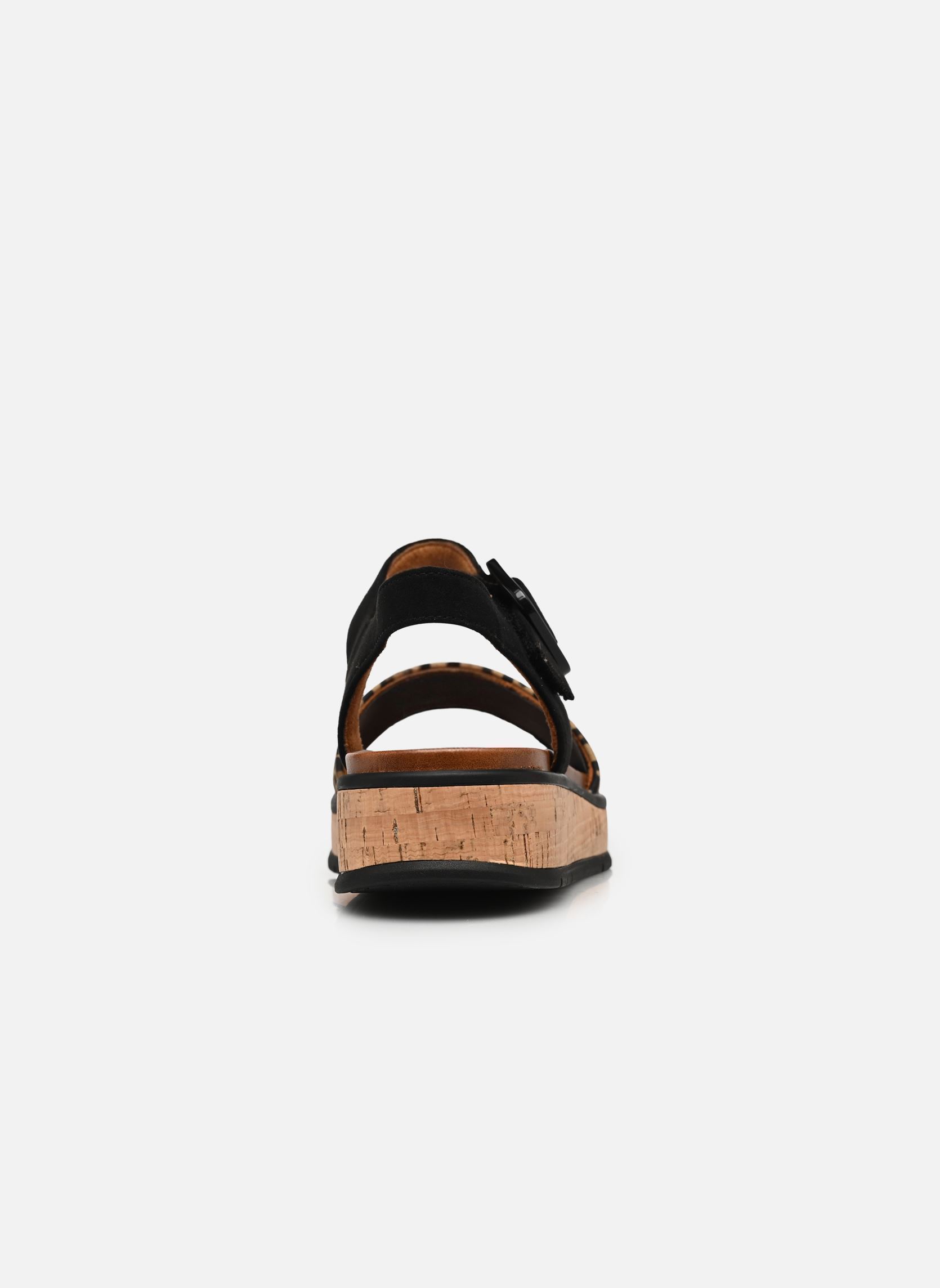Sandales compensées et plateformes 28500-46 femme noir Marco Tozzi Sandales compensées et plateformes 28500-46 femme noir BLACK COMB