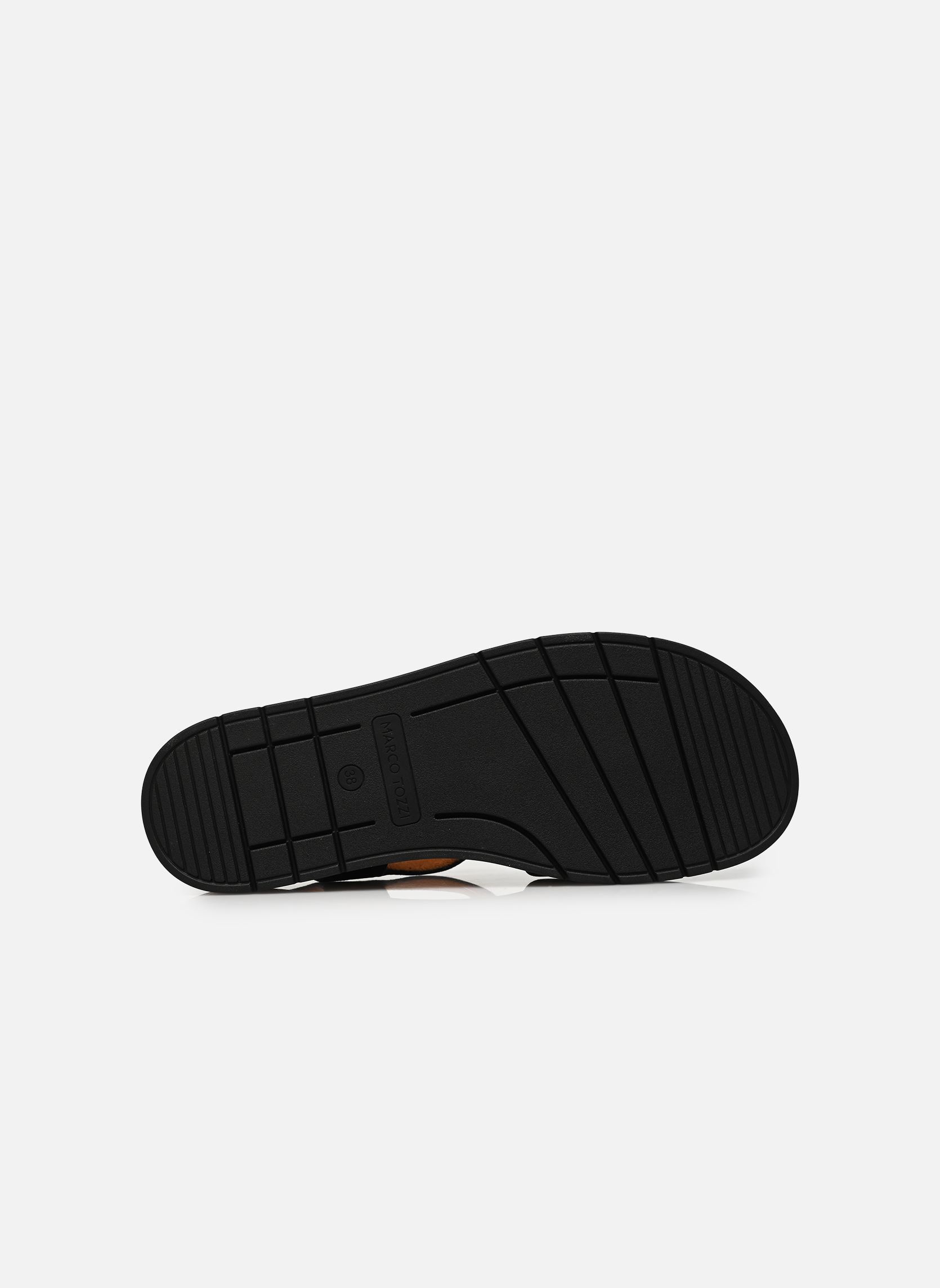 Sandales compensées et plateformes 28500-46 femme noir Marco Tozzi Sandales compensées et plateformes 28500-46 femme noir BLACK COMB