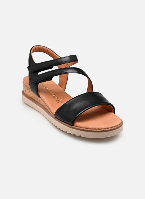 Marco Tozzi Sandales compensées et plateformes 28705-46 femme bleu