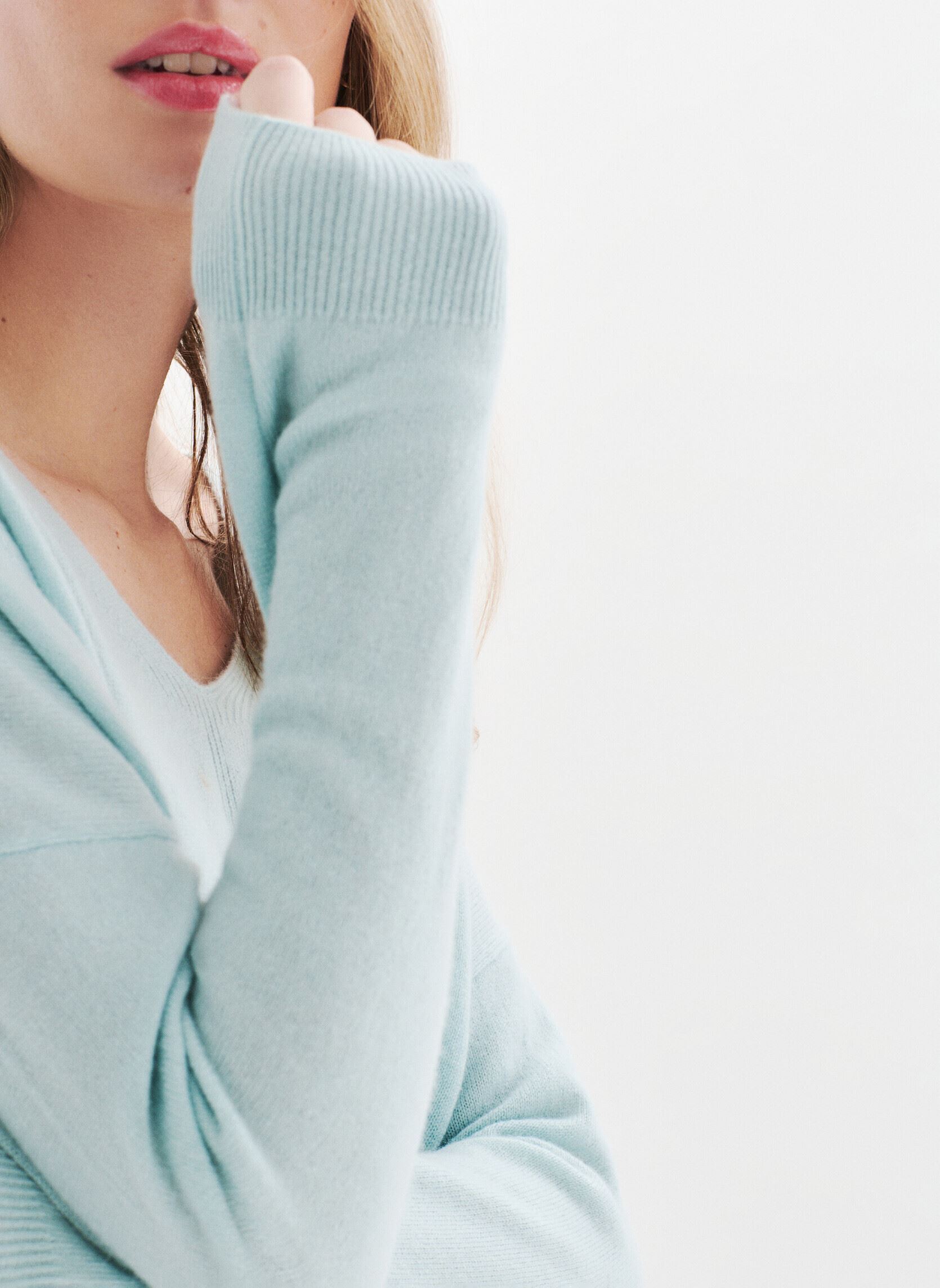 Pullover 251K-MTHELMINA damen blau Caroll Pullover 251K-MTHELMINA damen blau CLOUD BLUE