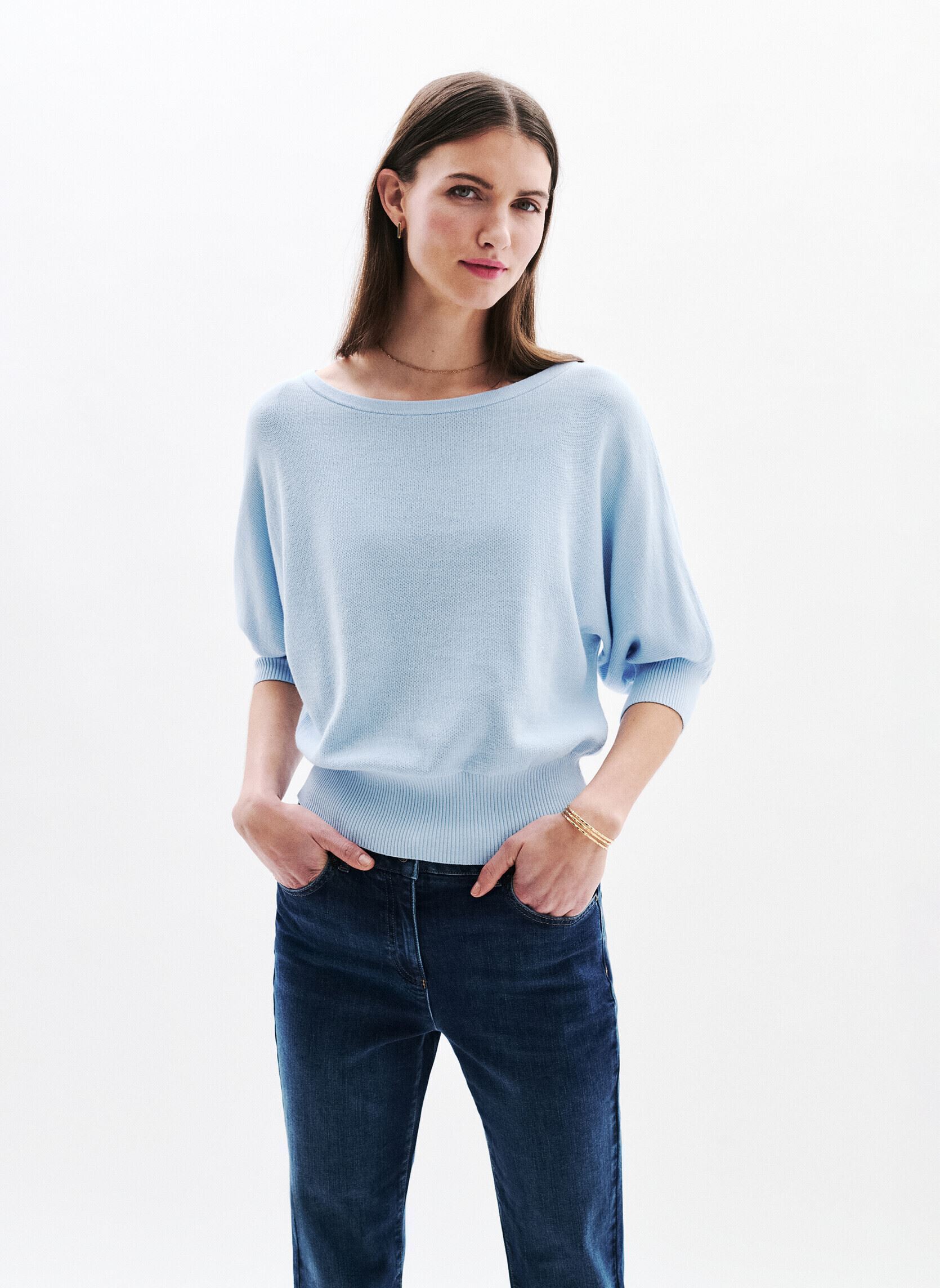 Pulls UK047-JOAN femme bleu Caroll Pulls UK047-JOAN femme bleu WINDSURFER