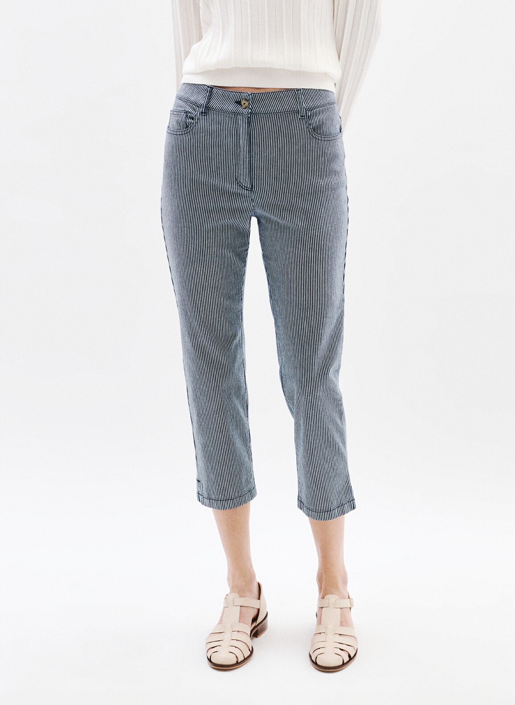 Straight Leg Hosen 251P-PASONATA damen blau Caroll Straight Leg Hosen 251P-PASONATA damen blau BLACK IRIS