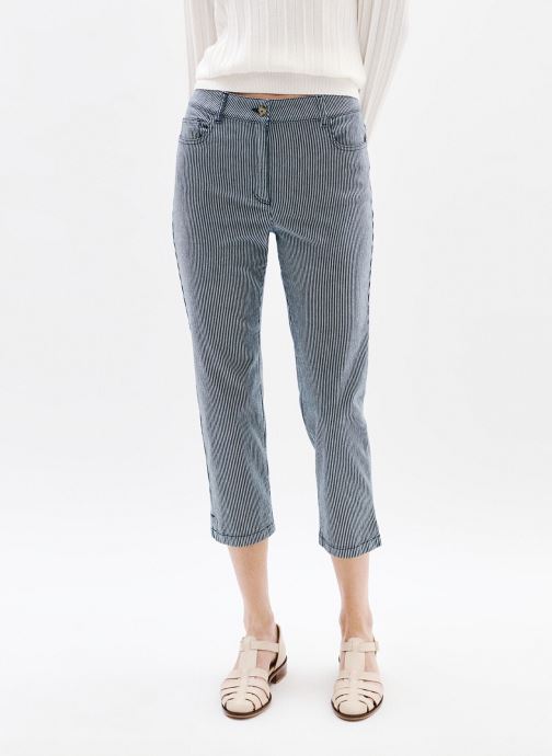 Caroll Rechte broeken 251P-PASONATA dames blauw