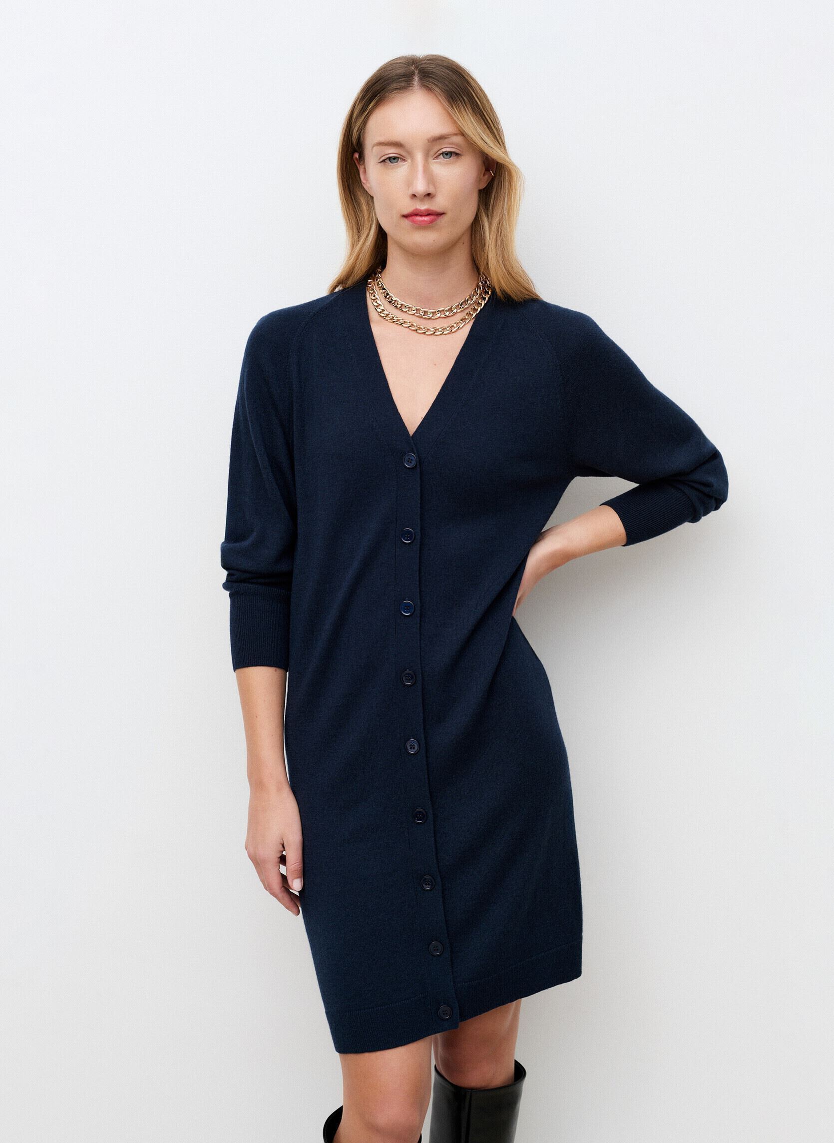 Vestidos 261R-RMOLLY mujer azul Caroll Vestidos 261R-RMOLLY mujer azul SKY CAPTAIN
