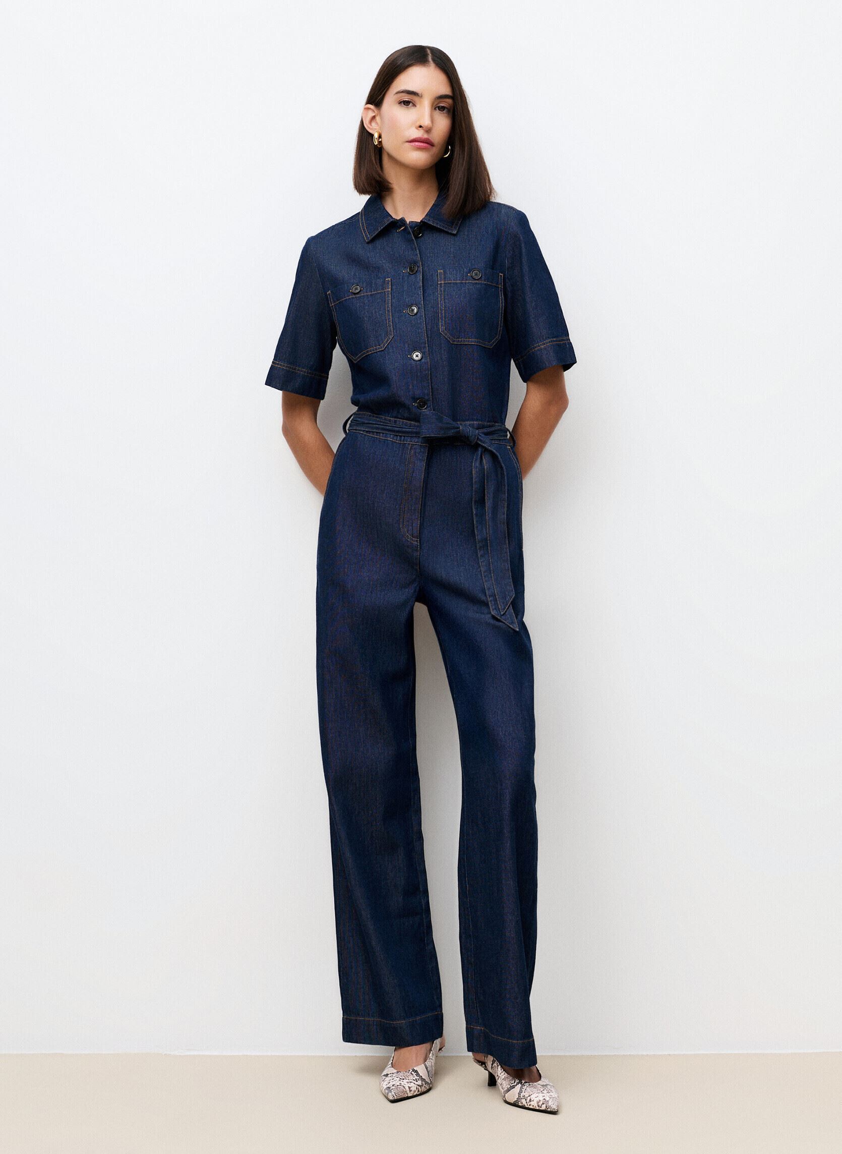 Straight Fit Jeans 261P-CAPU damen blau Caroll Straight Fit Jeans 261P-CAPU damen blau DENIM FONCE