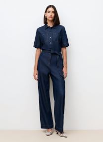 Straight Fit Jeans 261P-CAPU damen blau Caroll Straight Fit Jeans 261P-CAPU damen blau DENIM FONCE