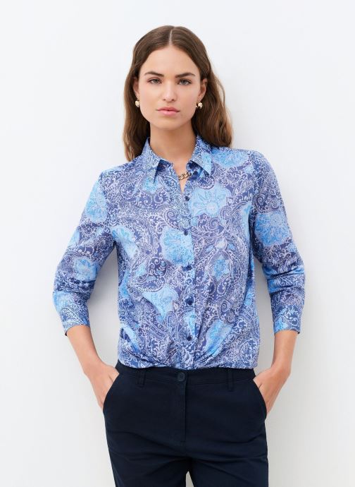 Caroll Hemden 261C-BRENDA dames blauw
