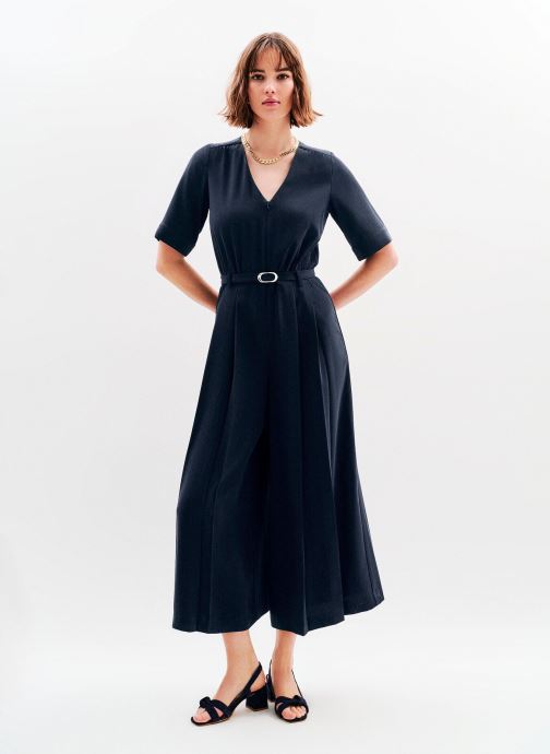 Caroll Rechte broeken 251P-CPINCEAU dames blauw