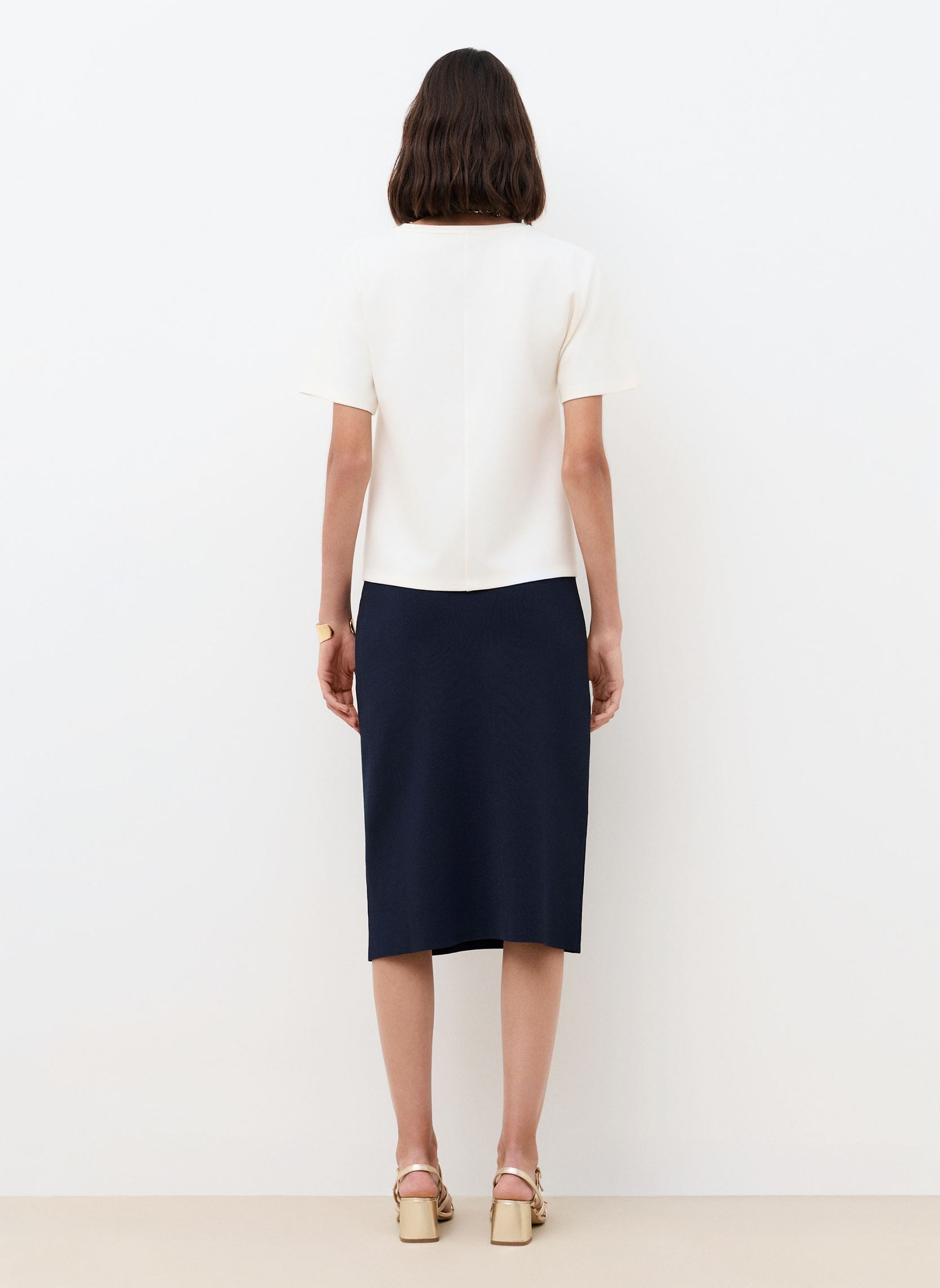 Tee-shirts manches courtes 261T-TOULINE femme blanc Caroll Tee-shirts manches courtes 261T-TOULINE femme blanc CLOUD DANCER