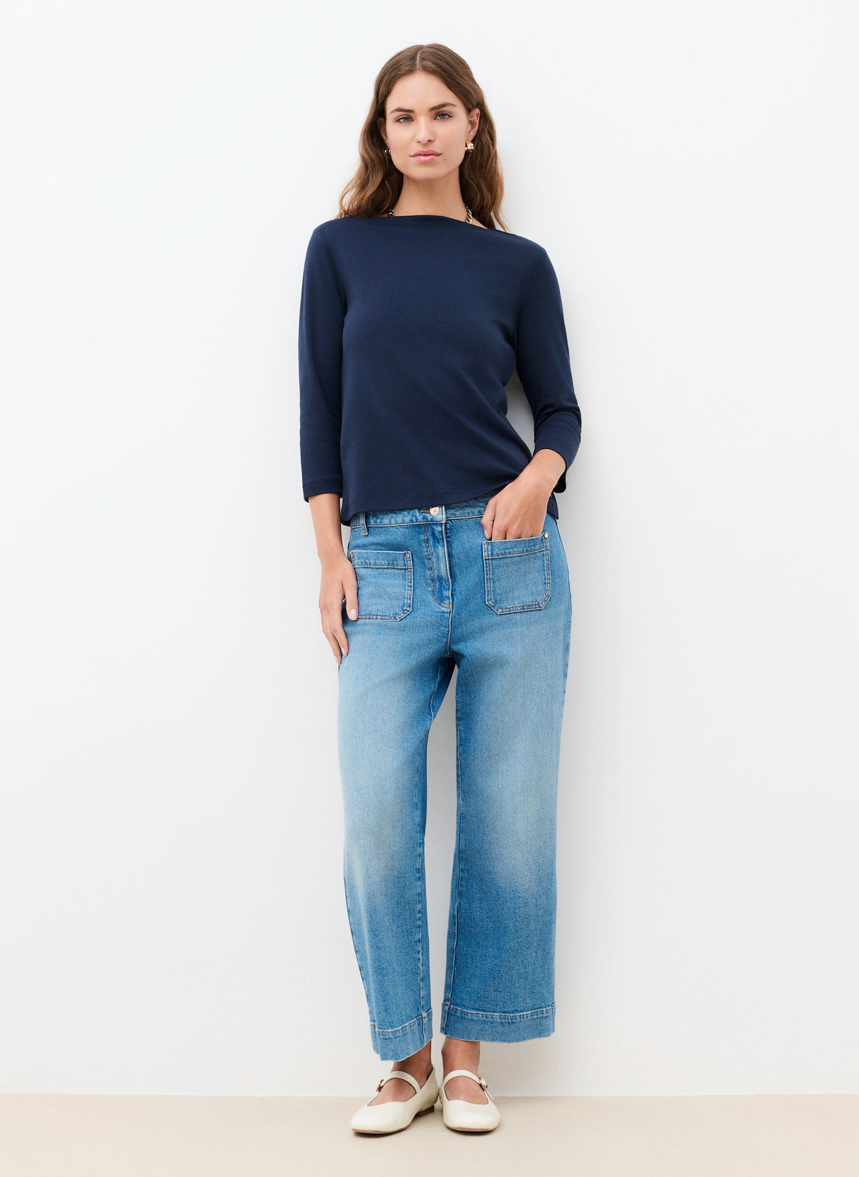 Tee-shirts manches courtes 261T-TBALI femme bleu Caroll Tee-shirts manches courtes 261T-TBALI femme bleu SKY CAPTAIN