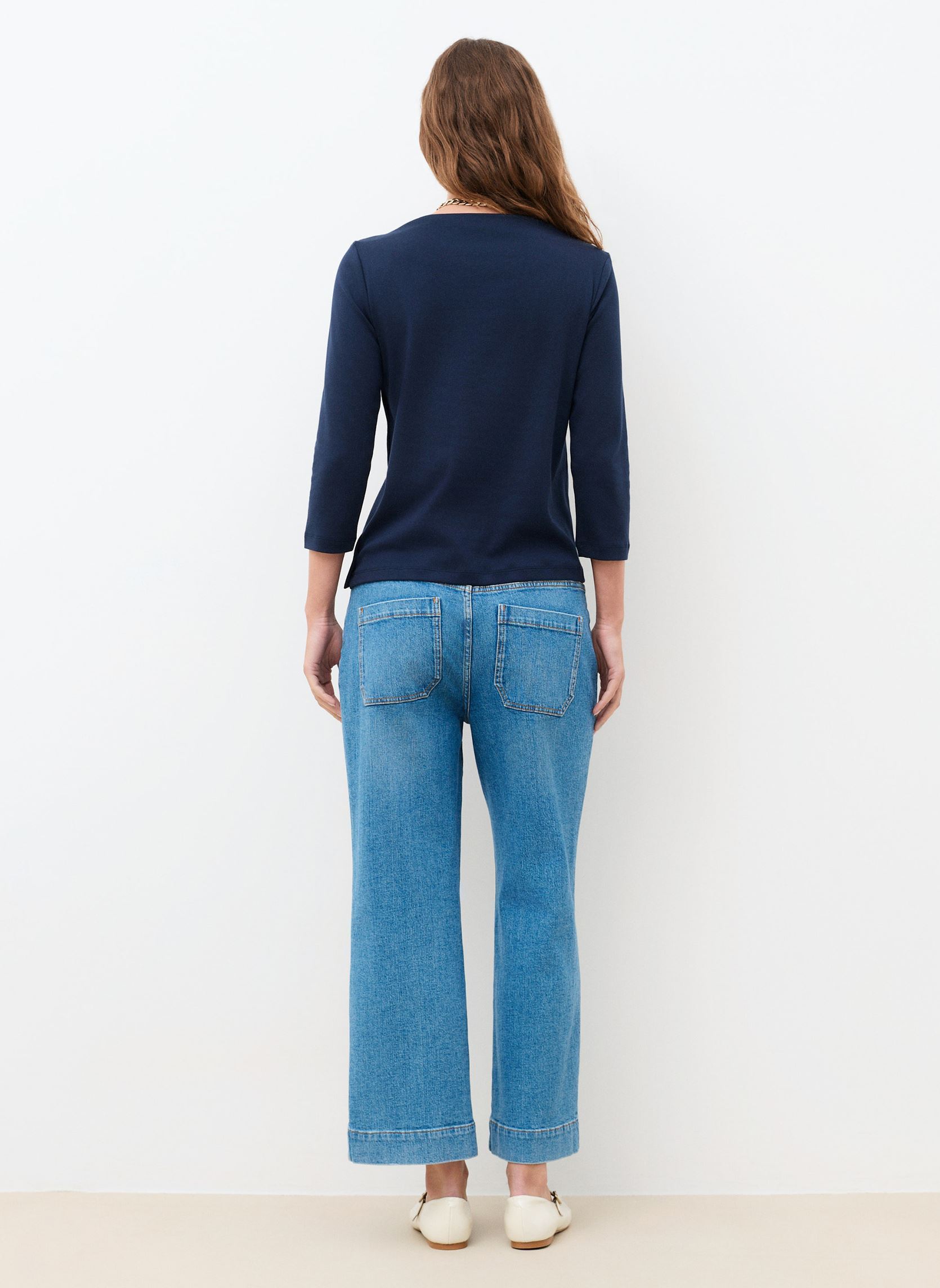 Tee-shirts manches courtes 261T-TBALI femme bleu Caroll Tee-shirts manches courtes 261T-TBALI femme bleu SKY CAPTAIN