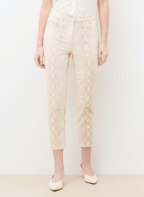 Caroll Pantalons slim 261P-PMASON femme beige
