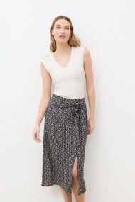 Midi-Röcke 261J-JELISE damen schwarz