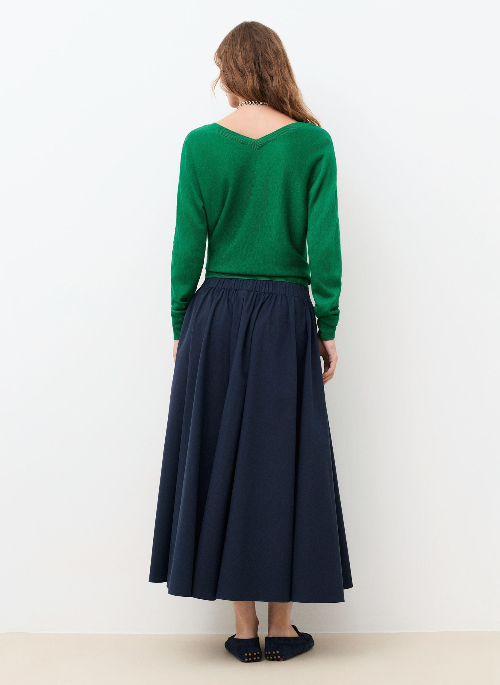 Midi-Röcke 261J-JEMILLY damen blau Caroll Midi-Röcke 261J-JEMILLY damen blau SKY CAPTAIN