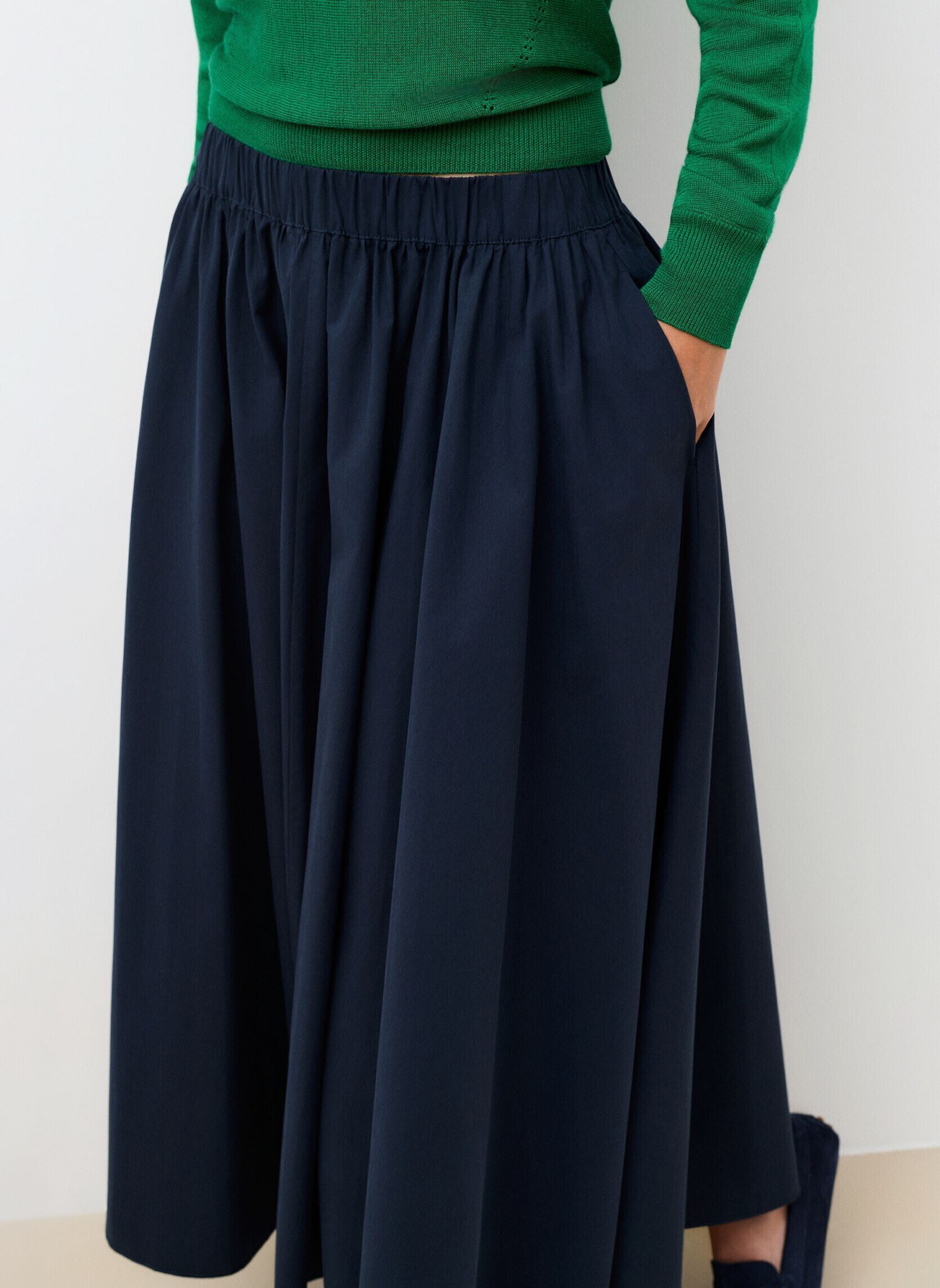 Midi-Röcke 261J-JEMILLY damen blau Caroll Midi-Röcke 261J-JEMILLY damen blau SKY CAPTAIN