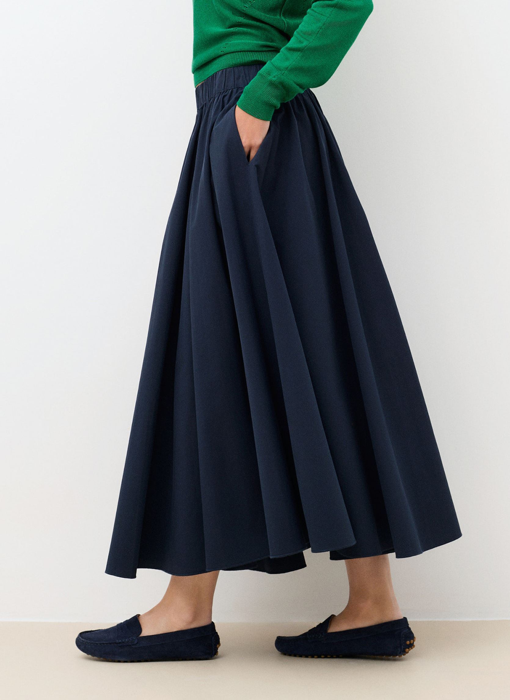 Midi-Röcke 261J-JEMILLY damen blau Caroll Midi-Röcke 261J-JEMILLY damen blau SKY CAPTAIN