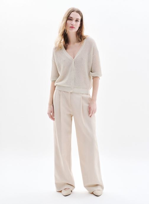 Caroll Gilets 251K-MIRANDA femme blanc