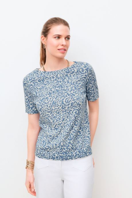 Caroll Pulls 261K-MLISA femme bleu