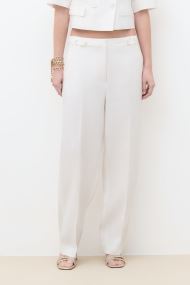 Pantalons droit 261P-PARTITION femme bleu