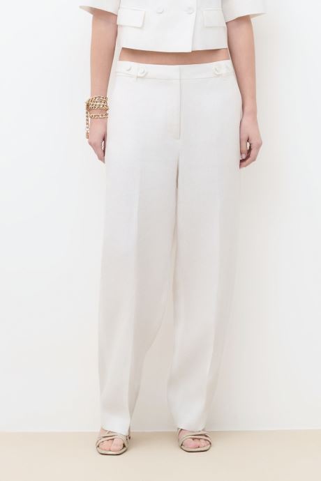 Caroll Straight Leg Hosen 261P-PARTITION damen weiß