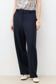 Pantalons droit 261P-PARTITION femme bleu Caroll Pantalons droit 261P-PARTITION femme bleu SKY CAPTAIN