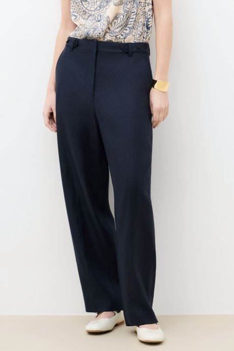 Caroll Rechte broeken 261P-PARTITION dames blauw