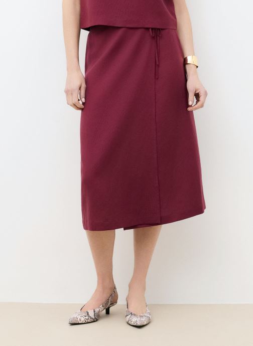 Caroll Jupes courtes 261J-JOUDY femme bordeaux