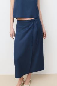 Jupes courtes 261J-JOUDY femme bleu