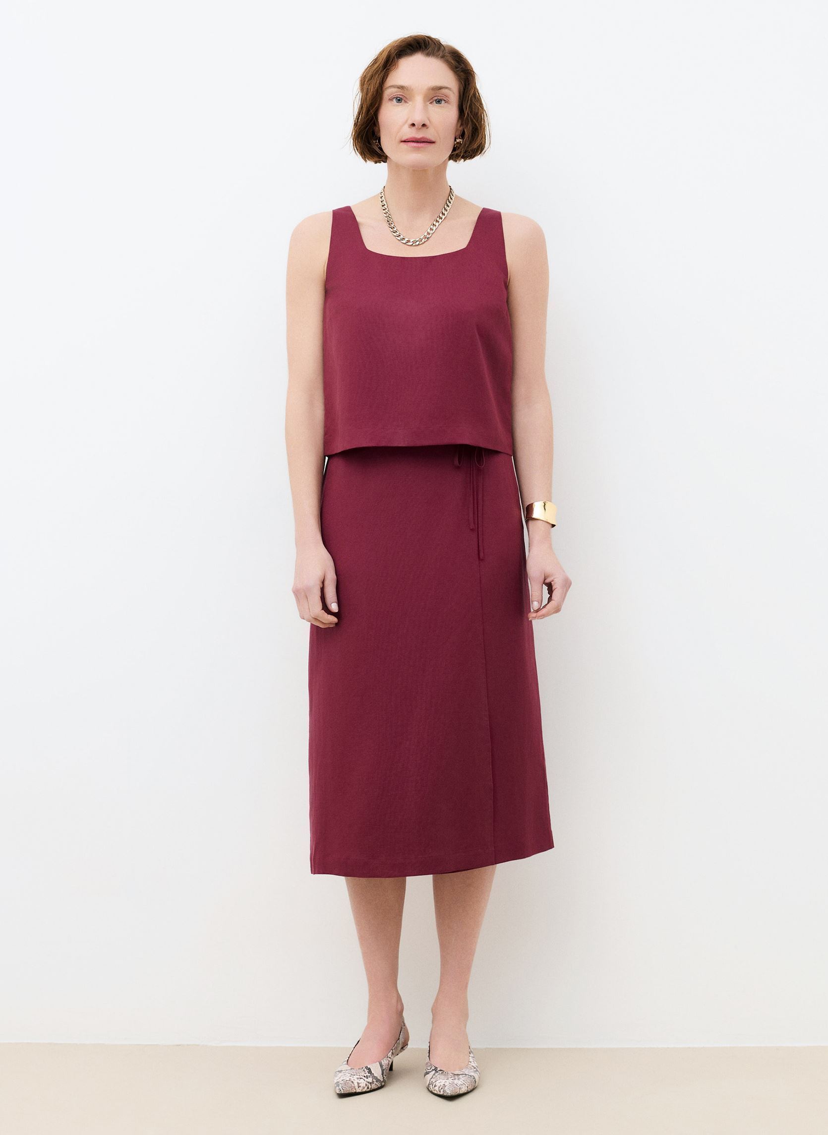 Tops 261C-CINA dames bordeaux Caroll Tops 261C-CINA dames bordeaux MAROON BANNER