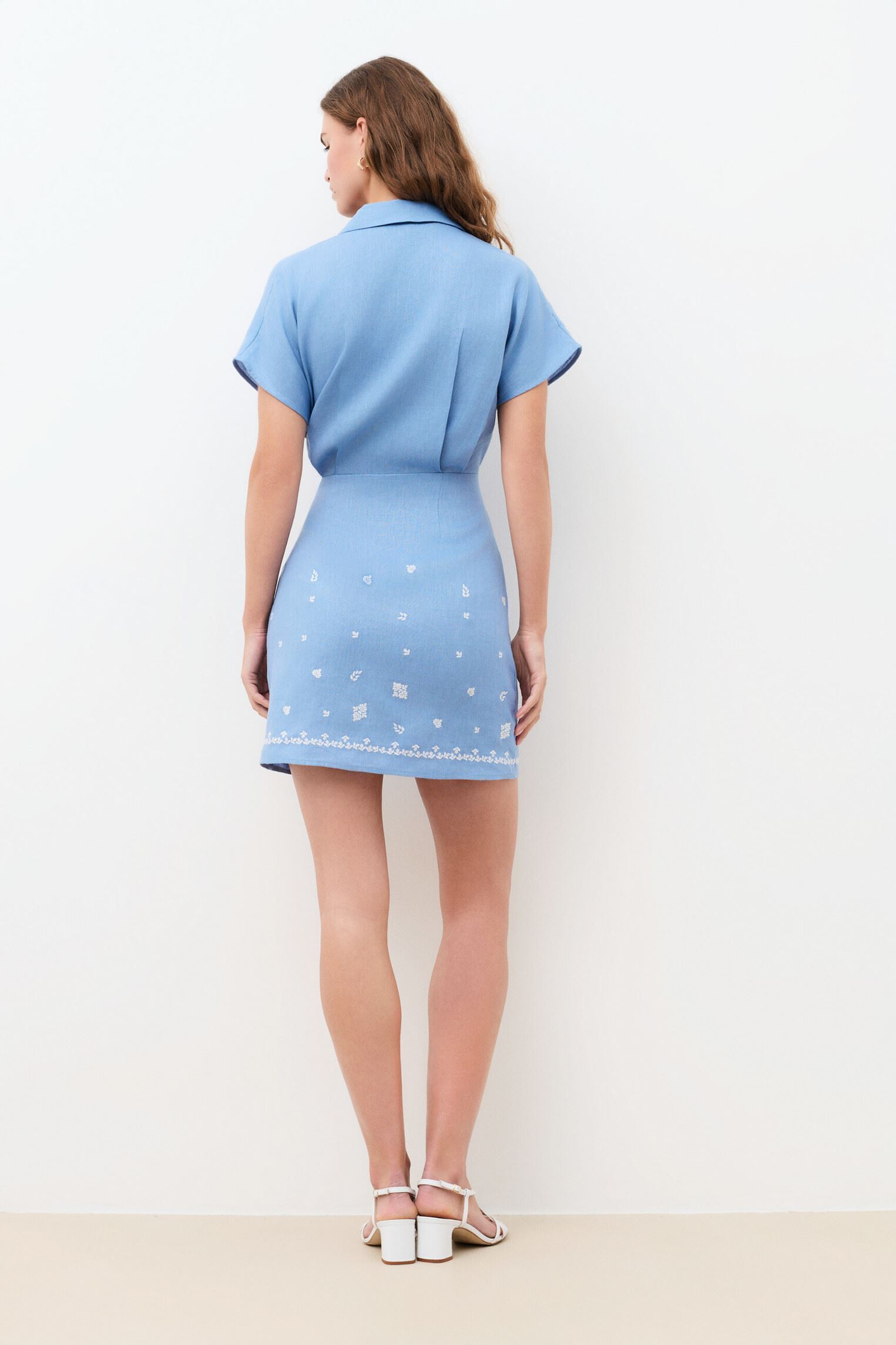 Kleider 261R-RISH2 damen blau Caroll Kleider 261R-RISH2 damen blau ASHLEIGH BLUE