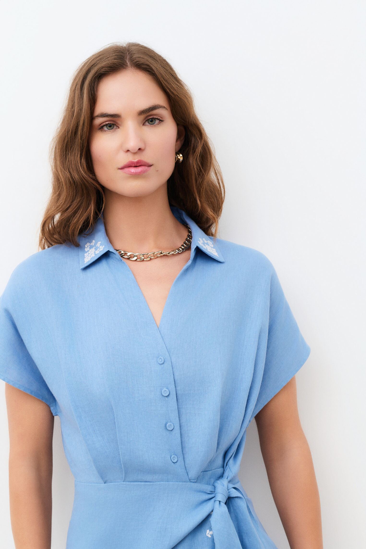 Kleider 261R-RISH2 damen blau Caroll Kleider 261R-RISH2 damen blau ASHLEIGH BLUE
