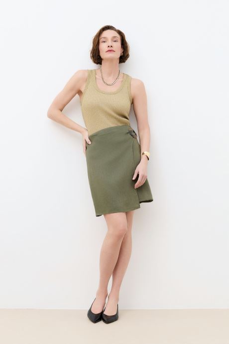 Caroll Jupes courtes 261J-JSUNNY femme vert