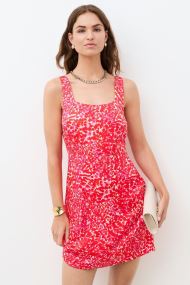 Robes 261R-REINITA2 femme rose Caroll Robes 261R-REINITA2 femme rose CRLIMP/PE26/TACHISTE/ROSE