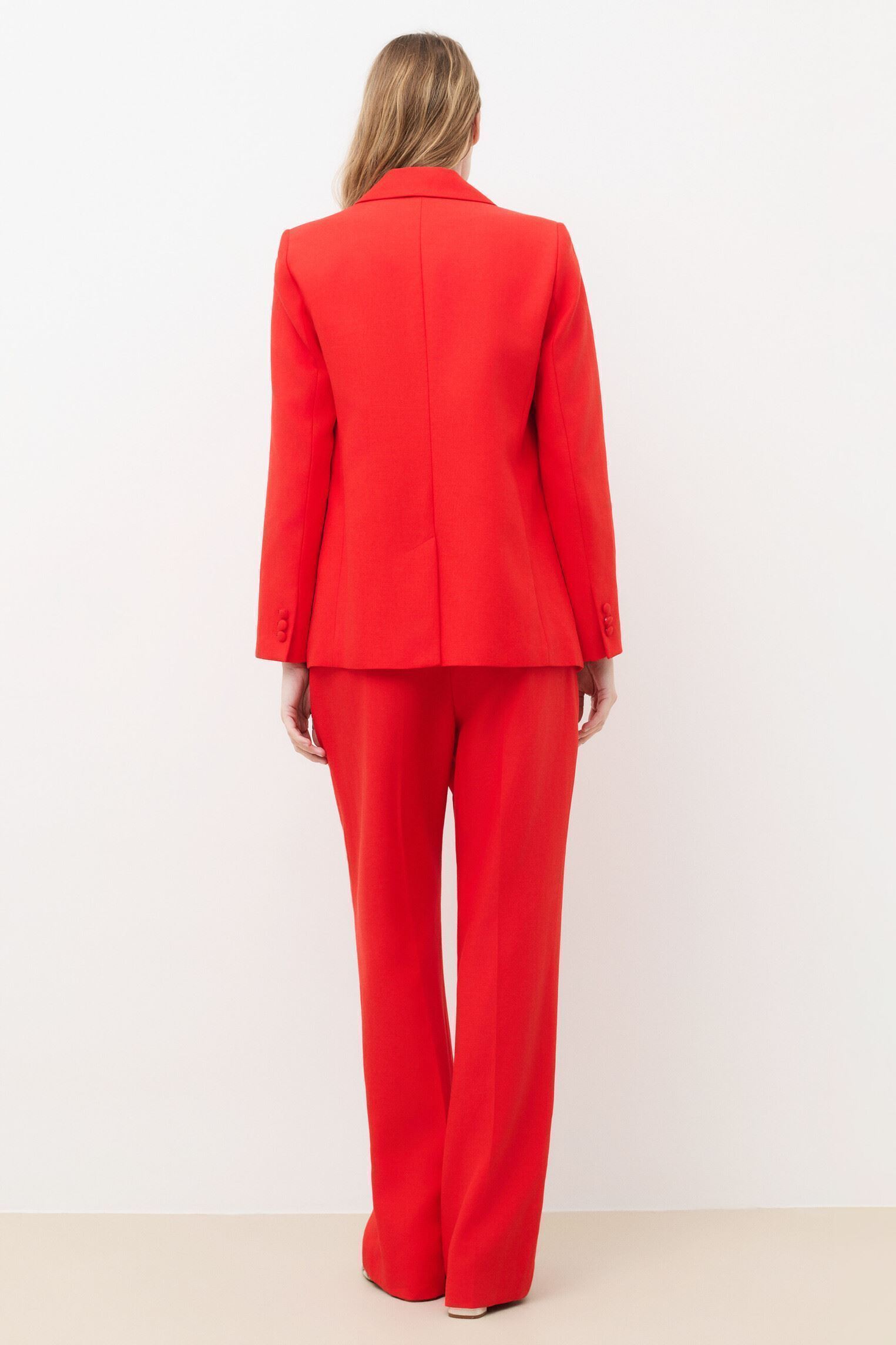 Jacketts / Sakkos 261V-VPODIUMUNI damen rot Caroll Jacketts / Sakkos 261V-VPODIUMUNI damen rot FLAME SCARLET
