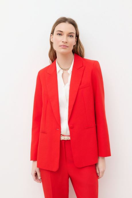 Caroll Vestes de costume 261V-VPODIUMUNI femme rouge