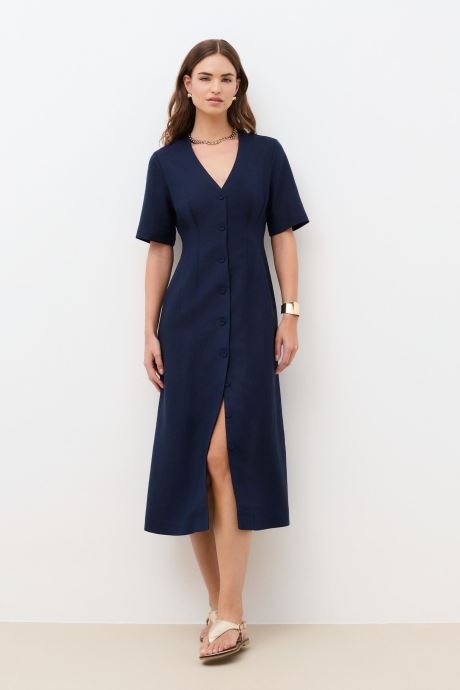 Caroll Jurken 261R-ROSARIA dames blauw