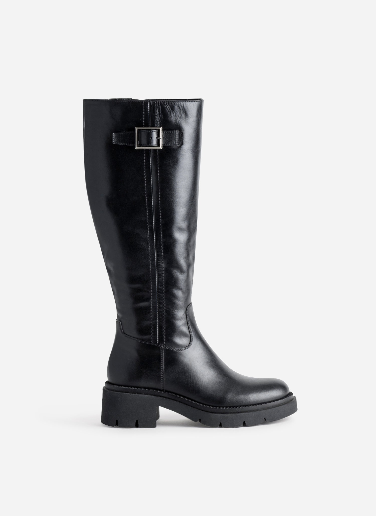 Escarpins Texto Pointure 37 - Cuir Noir Grainé - Talons Aiguille - Made In Italy