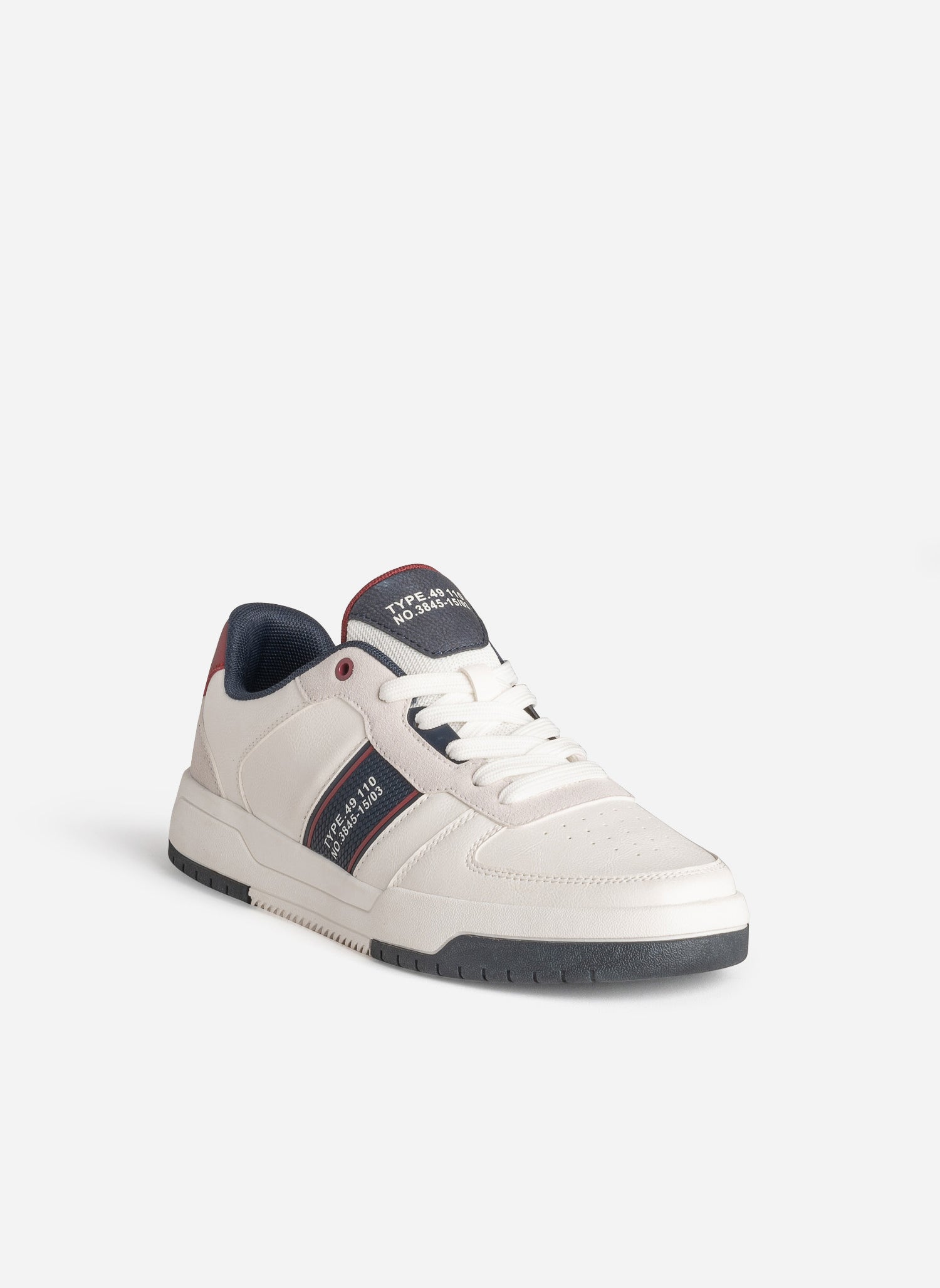 Baskets basses DOMINIQUE homme blanc Eram Baskets basses DOMINIQUE homme blanc Blanc