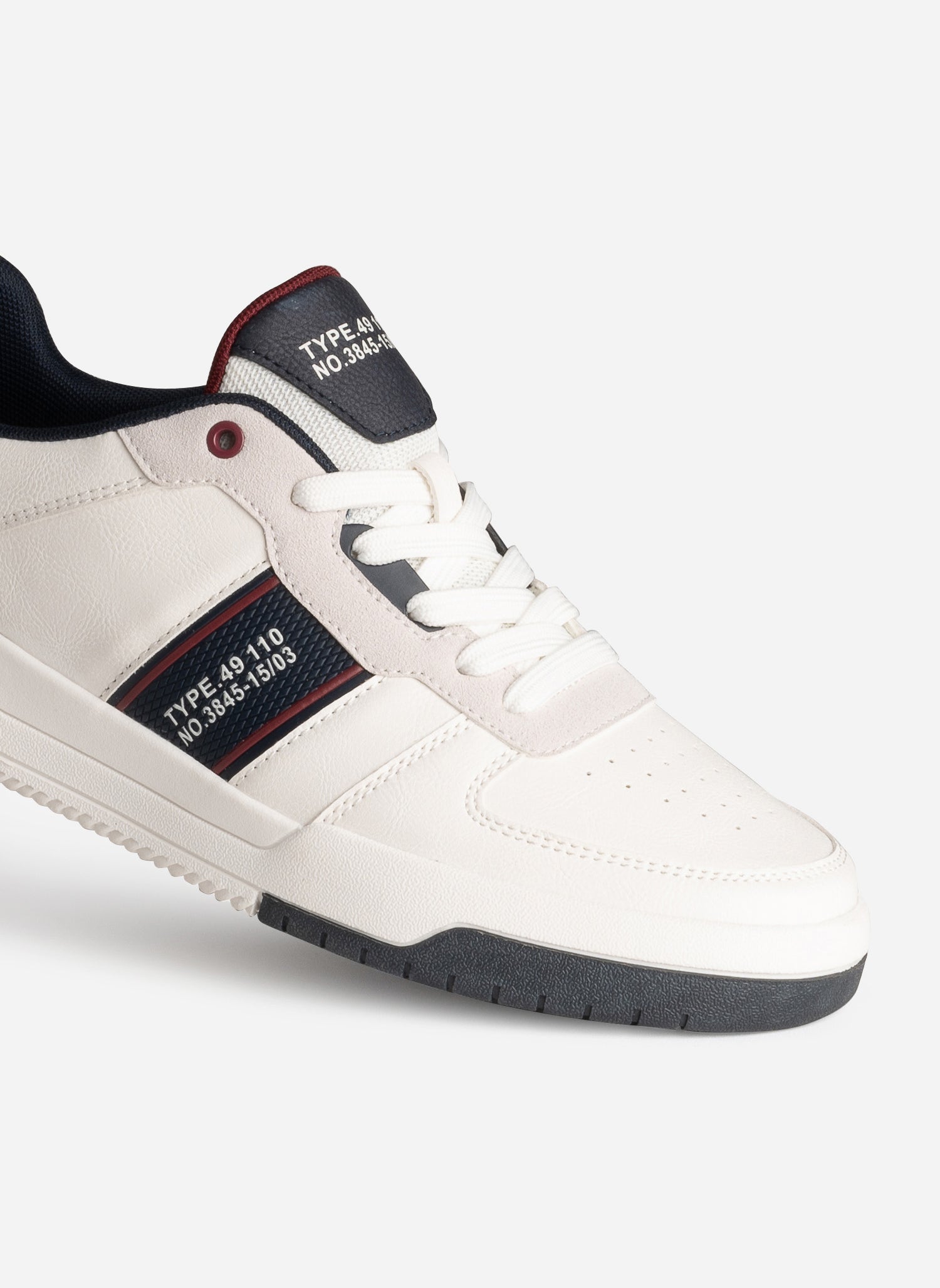 Baskets basses DOMINIQUE homme blanc Eram Baskets basses DOMINIQUE homme blanc Blanc