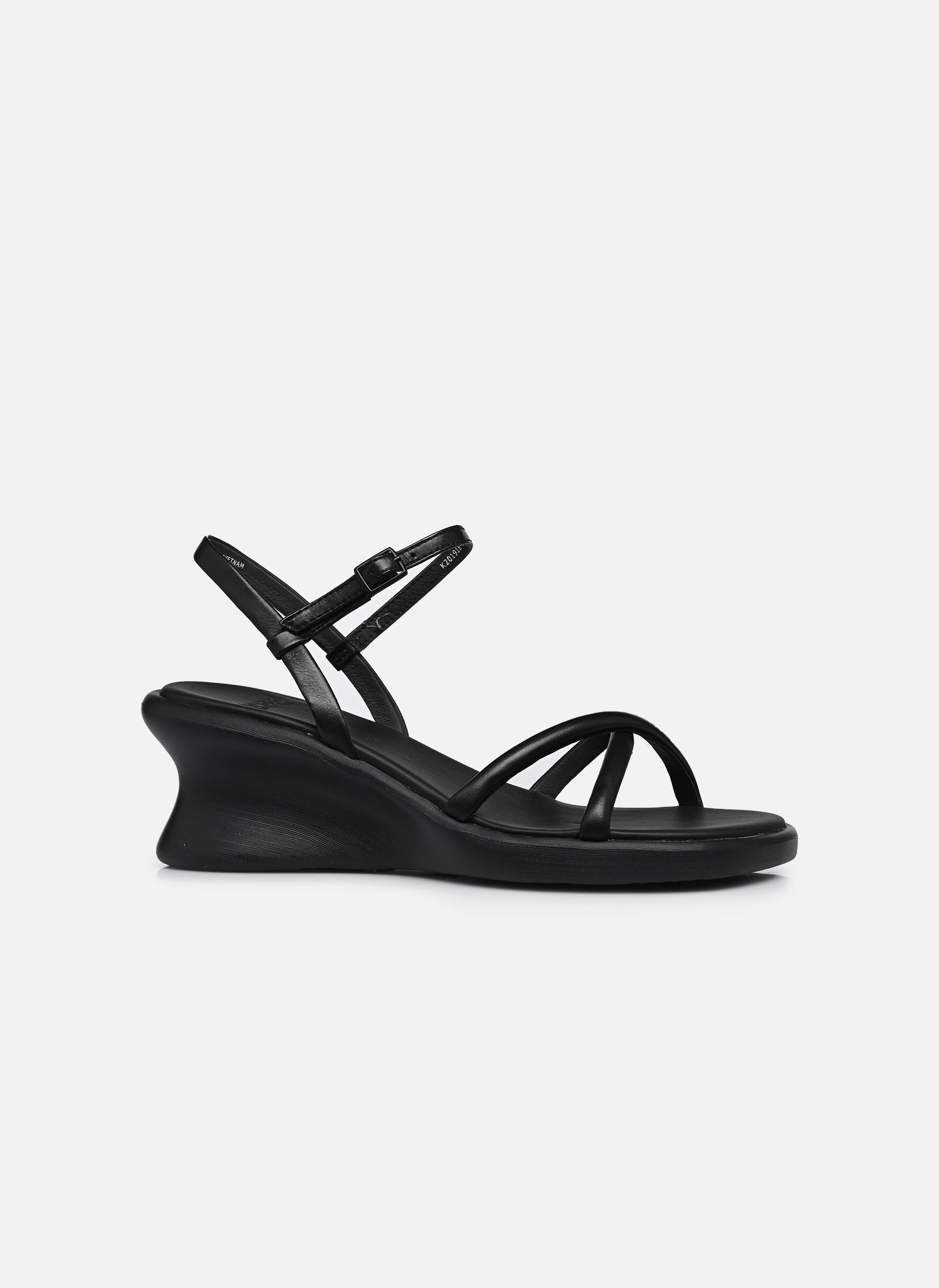 Sandales compensées et plateformes Lousie K201916 femme noir Camper Sandales compensées et plateformes Lousie K201916 femme noir Ultrasoft Negro